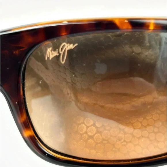 Maui Jim Sunglasses Dive Deep MJ 242-10 Tortoise Frame w/Brown Lens - Picture 2 of 13